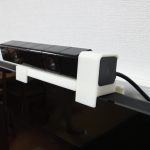 旧型PS4カメラを薄型TVの上に固定するホルダーを作ってみた(3Dプリント用STLデータ公開有り)